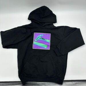 Alec Benjamin Hoodie Men Large Black Sweatshirt 2022 North American Tour Concert